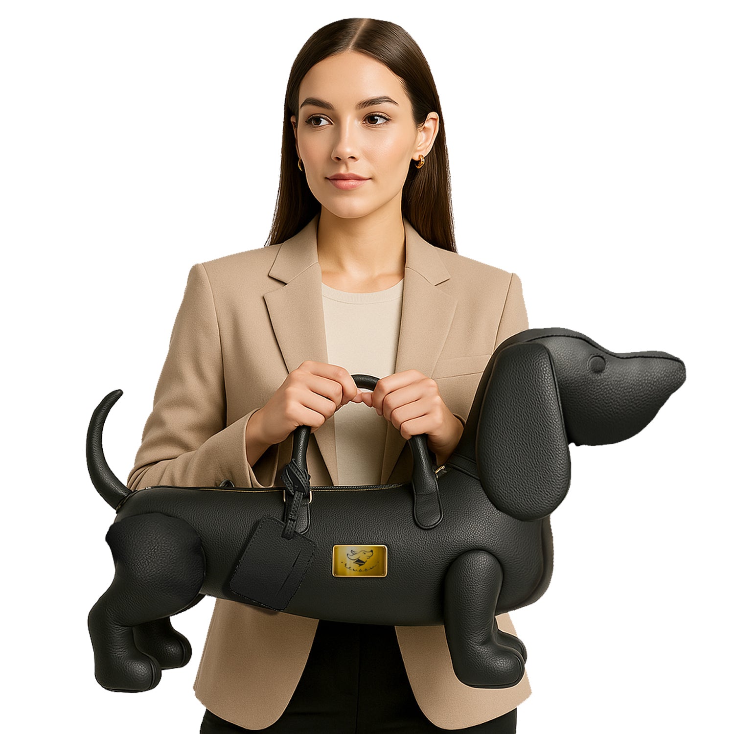 Teckel Bag Rewoow Bolso en Forma de Perro Salchicha